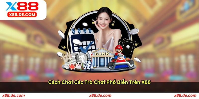Cách chơi các trò chơi phổ biến trên X88